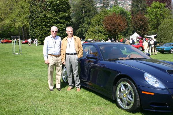 2006 with Peter Kalikow in Villa d'Este